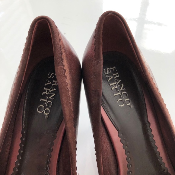 Vintage Leather Heels - Picture 2 of 4